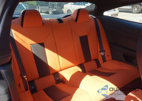 2025 BMW M4 Competition xDrive из США, поврежденный, VIN WBS33HK01SCS74687